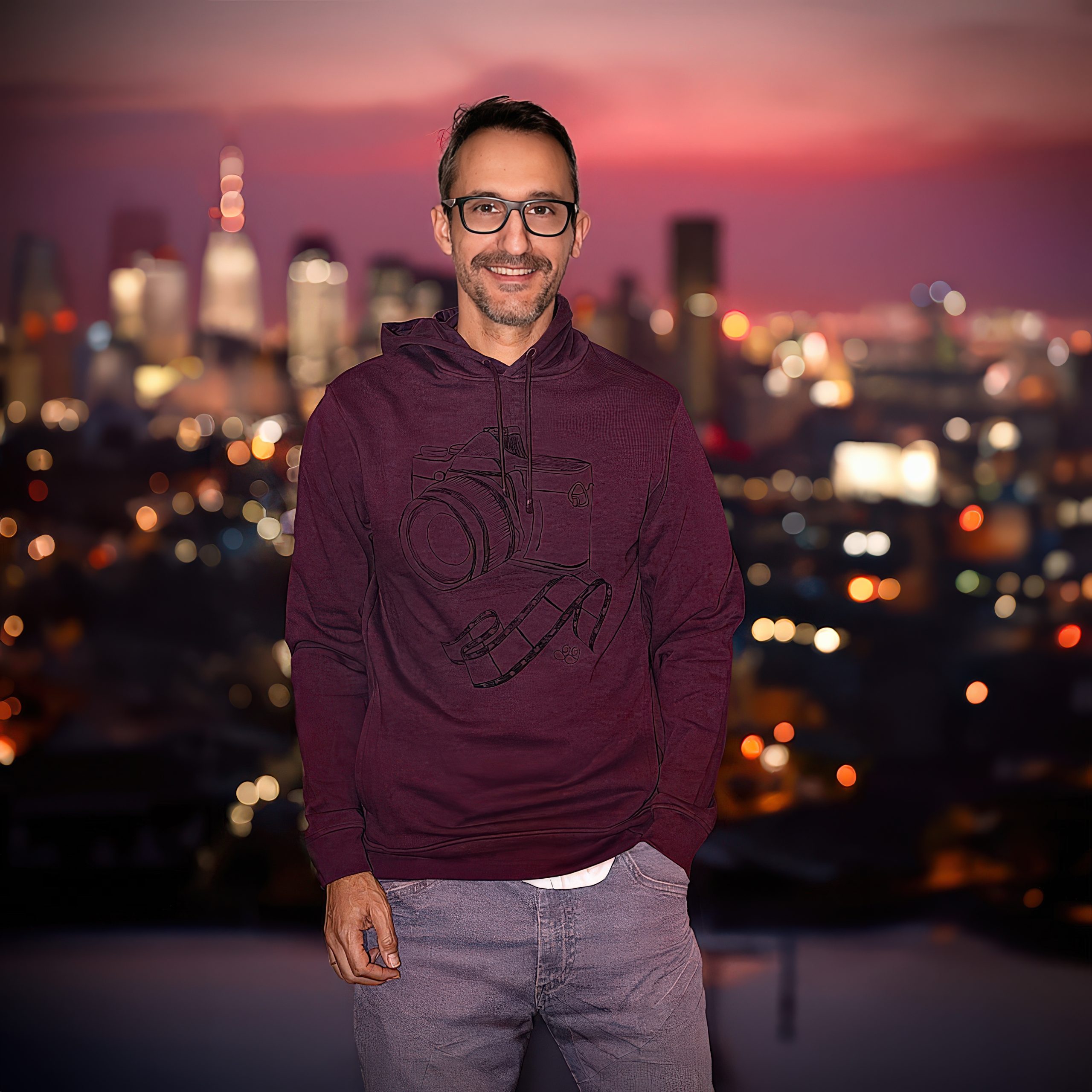 Sudadera Camara Reflex