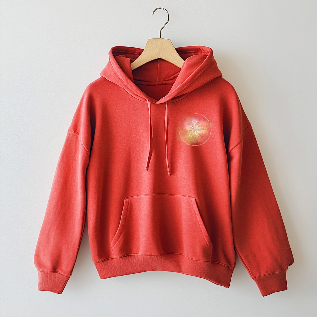 Sudadera Brujula rosa de los vientos - Imagen 4