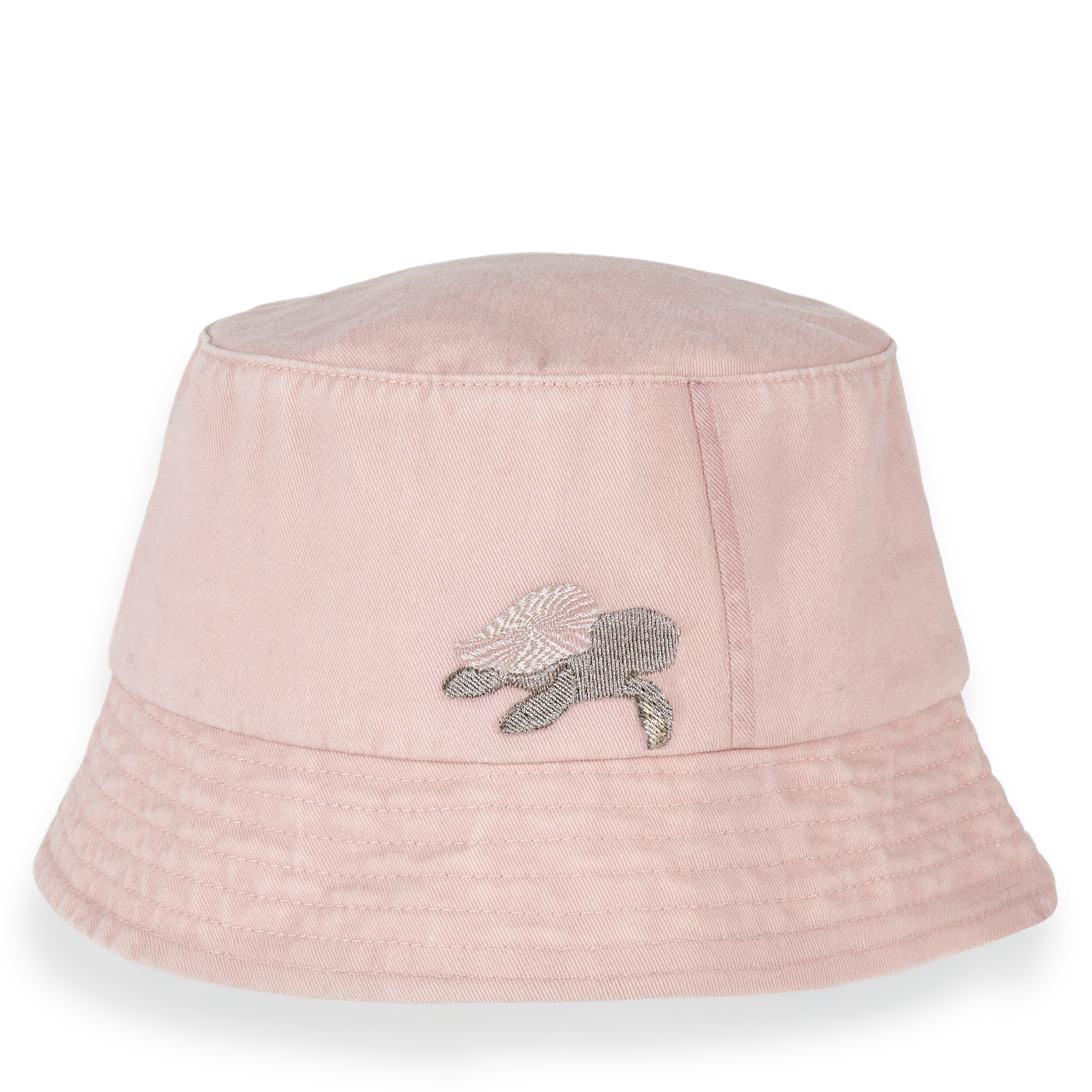 Gorro Bucket Rosa de Algodón Orgánico - Imagen 2