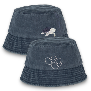 Gorro Bucket azul demin de Algodón Orgánico
