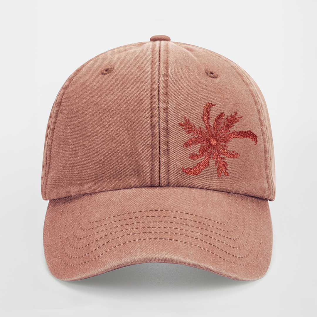 Gorra Naranja de Algodón Orgánico Eguzkilore - Imagen 2