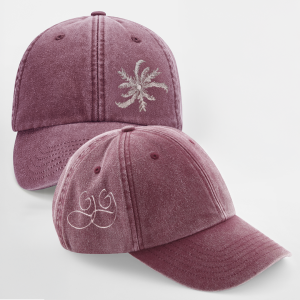 Gorra Granate de Algodón Orgánico Eguzkilore