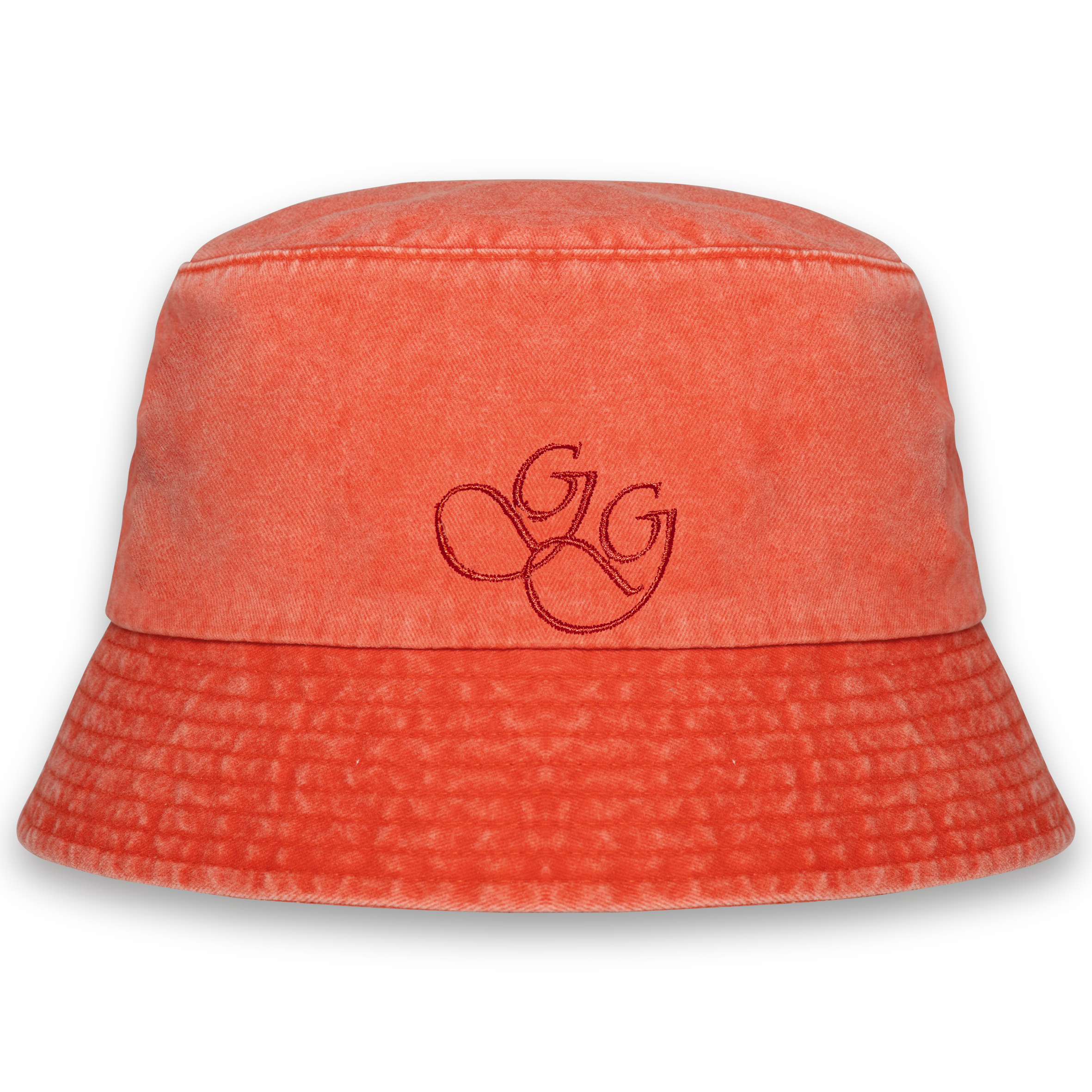 Gorro Bucket naranja de Algodón Orgánico - Imagen 3