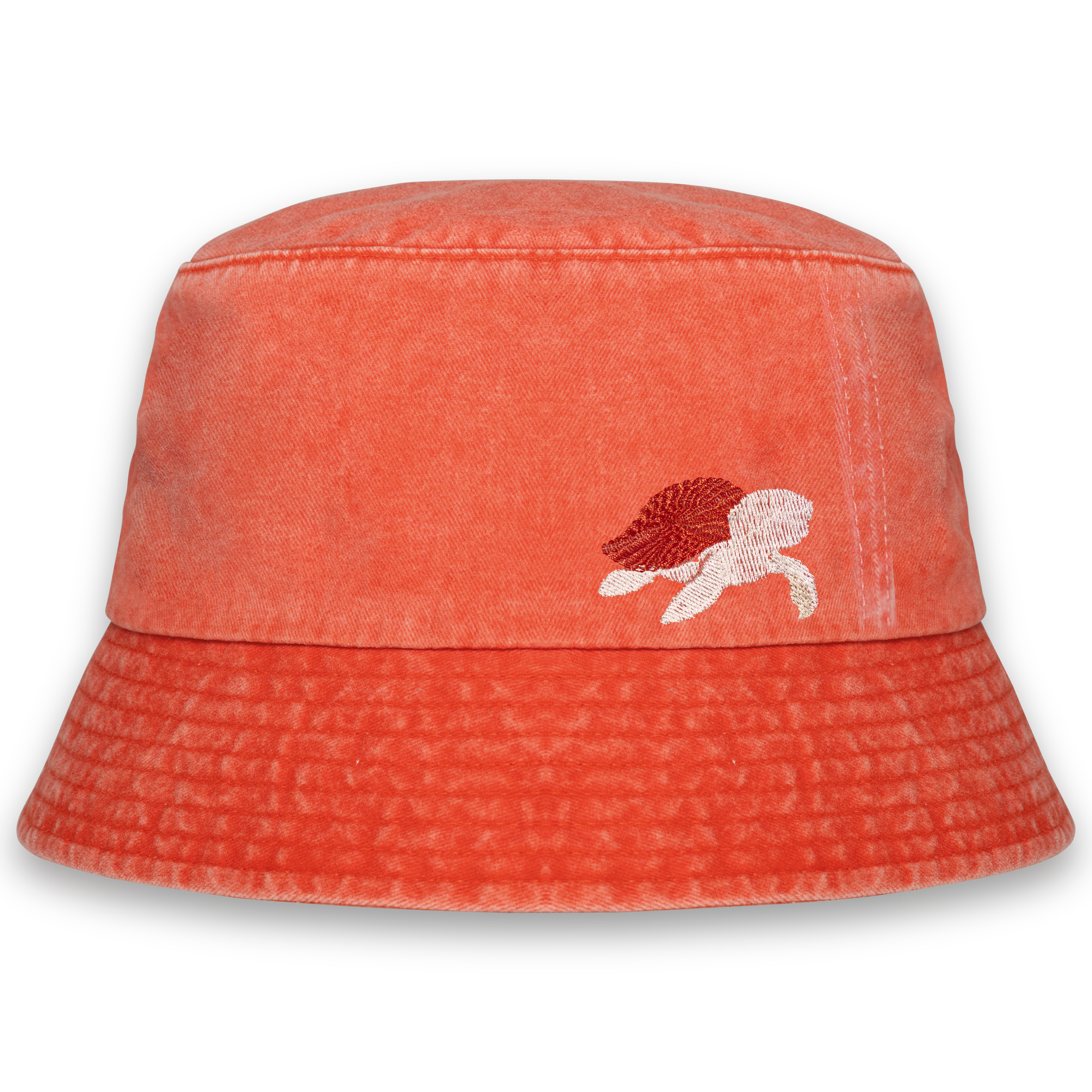 Gorro Bucket naranja de Algodón Orgánico - Imagen 2