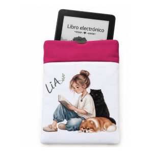 Funda artesanal para Kindle e iPad mini – Lía Lectora